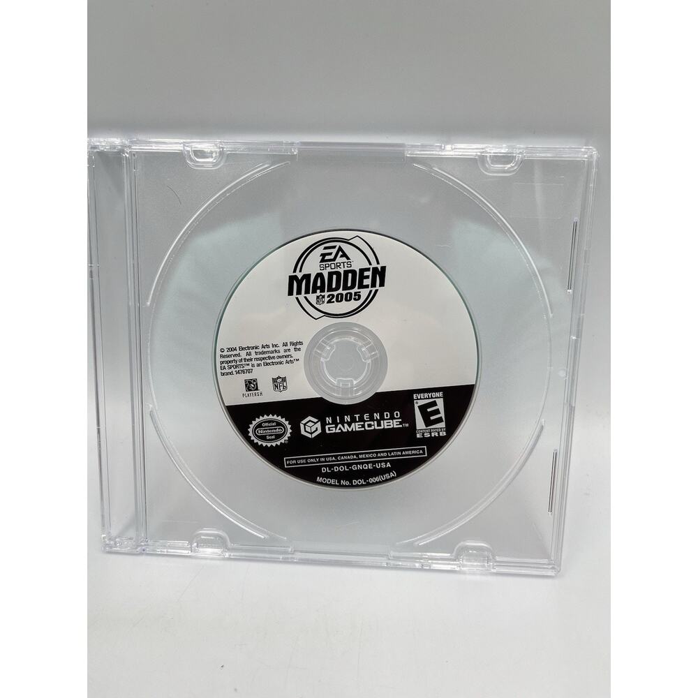 Madden NFL 2005 (Nintendo GameCube, 2004) Disc Only Tested Working